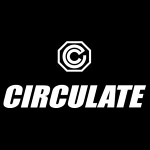 Circulate Hoodie Box Black Design