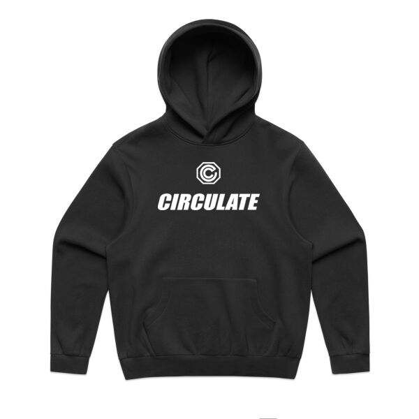 Circulate Hoodie Box Black Thumbnail